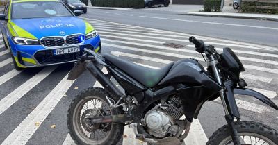 Zatrzymali motocyklistę podejrzanego o włamania do altanek